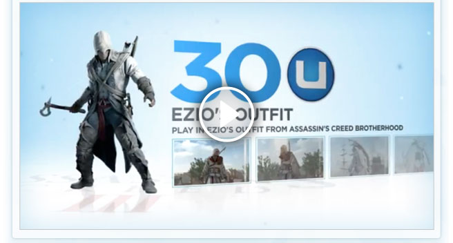 Uplay-Exclusive Assassin's Creed III Rewards