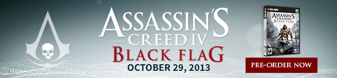 Pre-Order Assassin's Creed IV Black Flag for PC Today