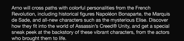 Meet the Characters Behind the Revolution - Pre-Order at Amazon and Recieve Three Bonus Offers