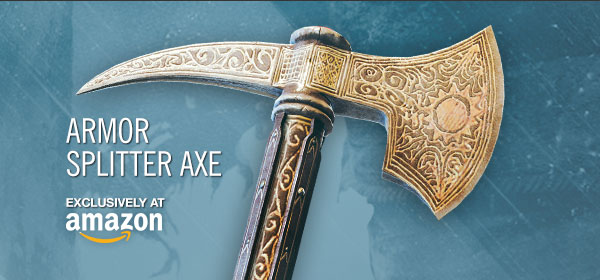 Pre-Order at Amazon and Recieve Three Bonus Offers - The Armor Splitter Axe