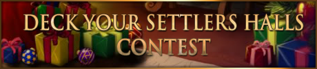 Deck Your Settlers Hall Contest